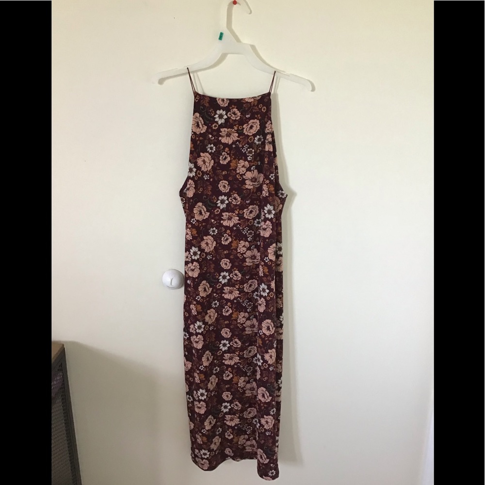 High Neck Multicoloured Dress - Picture 2 of 2